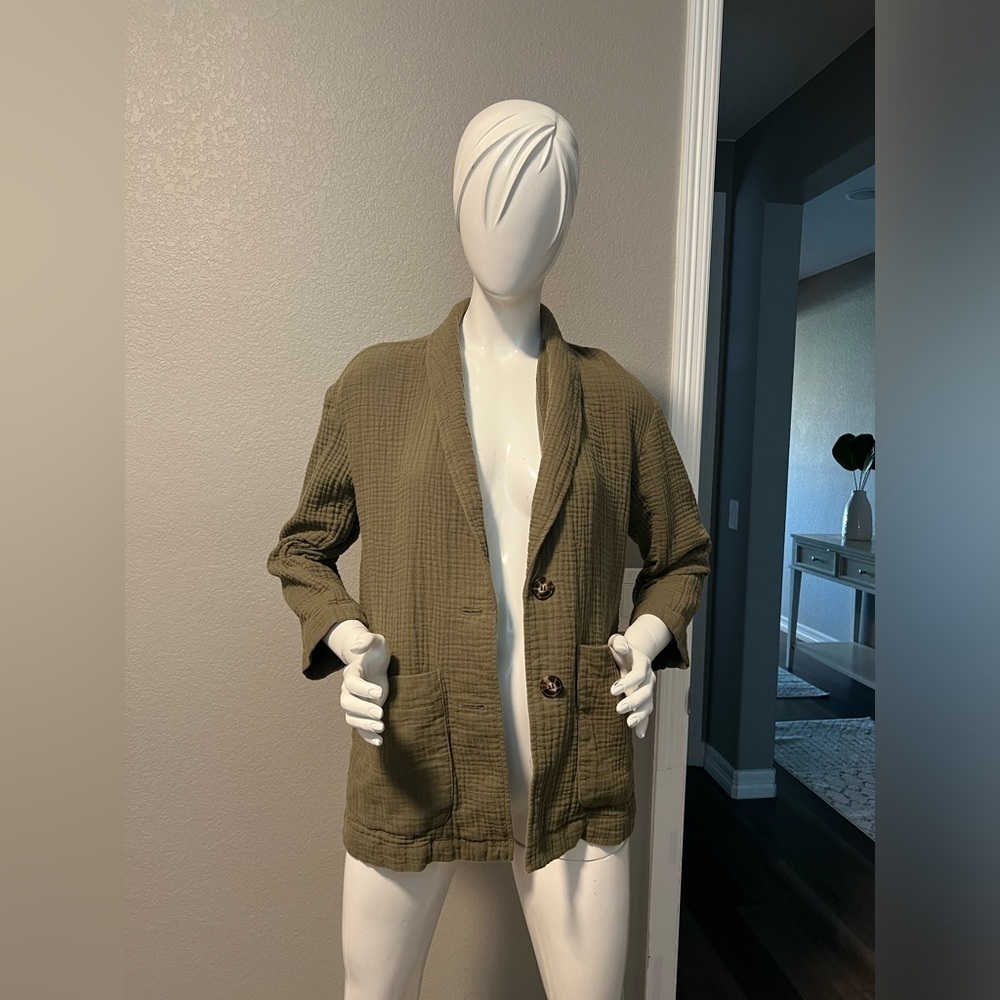 Madewell Lightspun Dorset Blazer Sixe M